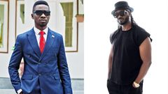 Bobi Wine and Bebe Cool