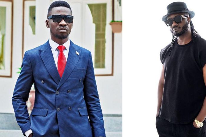 Bobi Wine and Bebe Cool