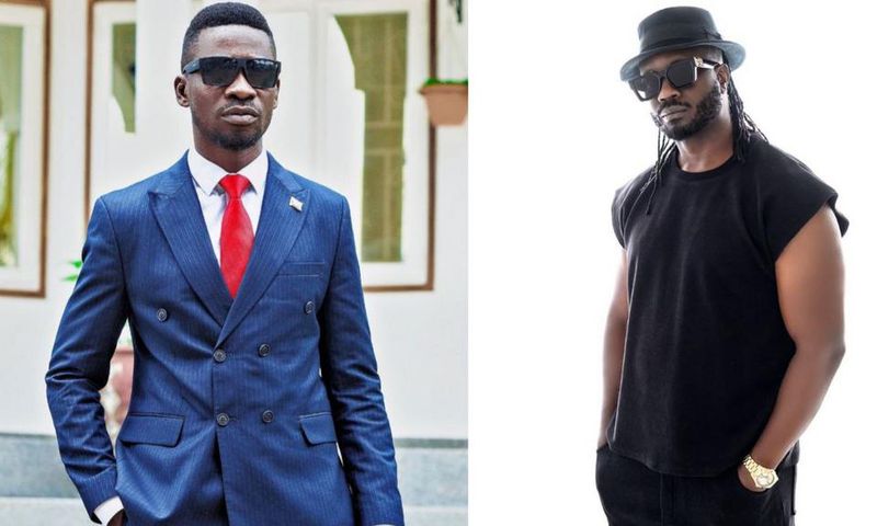 Bobi Wine and Bebe Cool