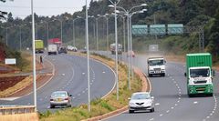 Vehicles using the Southern Bypass in Nairobi
