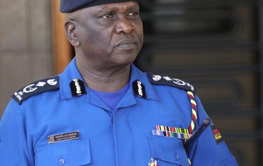 Acting Inspector General of Police Douglas Kanja