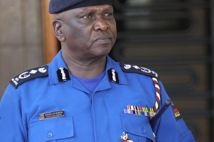 Acting Inspector General of Police Douglas Kanja