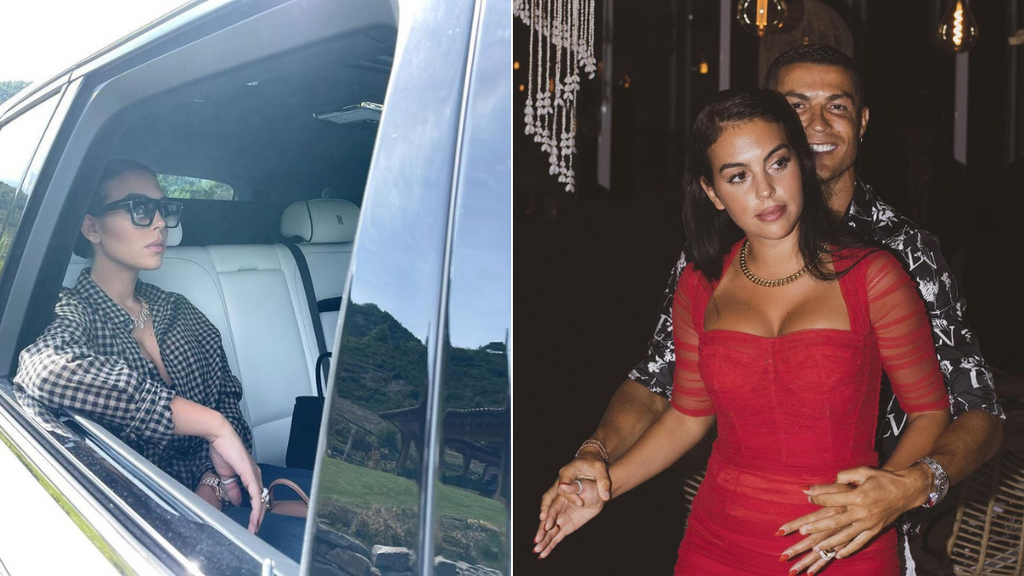 Georgina Rodriguez and Cristiano Ronaldo [Instagram]