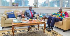Prime Cabinet Secretary Musalia Mudavadi and former Vice President Moody Awori