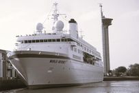 Cruise vessel World Odyssey makes her third visit to the port of Mombasa