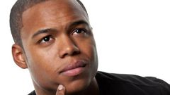 Black man thinking
