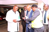 DCI boss Amin Mohamed joined detectives at the house of mugithi musician DJ Fatxo in  on Wednesday, March 29, 2023