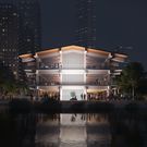 Global Center on Adaptation's (GCA) floating headquarters in Rotterdam, Netherlands