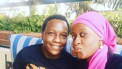 Mbaruk Mwalimu and wife Hadiya Mwasiwa