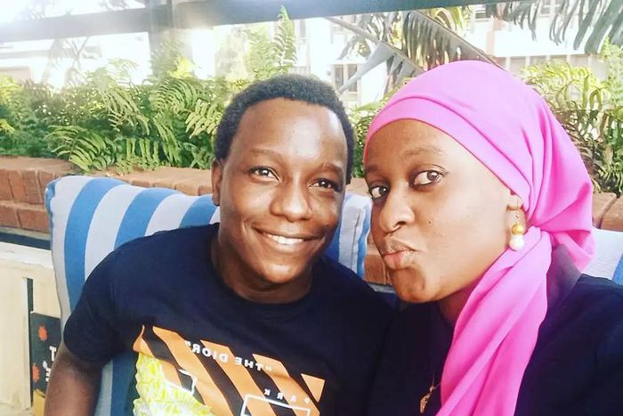 Mbaruk Mwalimu and wife Hadiya Mwasiwa