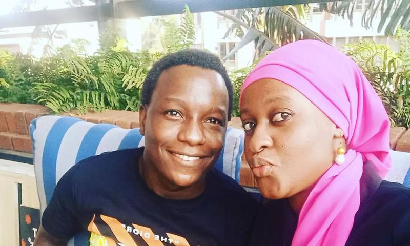 Mbaruk Mwalimu and wife Hadiya Mwasiwa