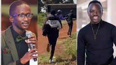 Njugush & Butita forced to flee at Jahmby Koikai's burial to escape mob