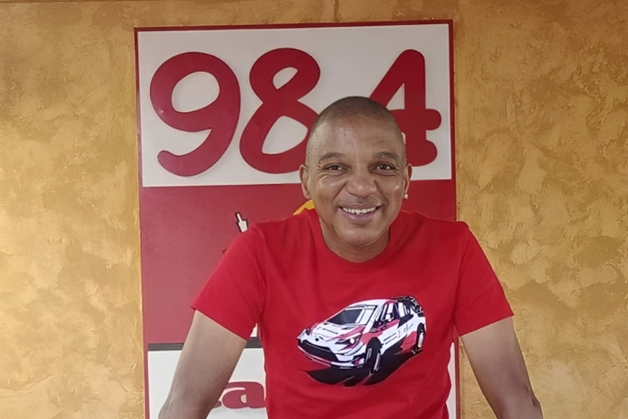 Renowned sports journalist Sean Cardovillis at Capital FM