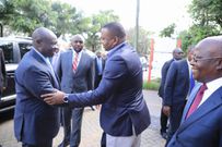 Deputy President Rigathi Gachagua with Rashid Echesa