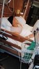 Christina Lewis recuperating in hospital after successful surgical intervention