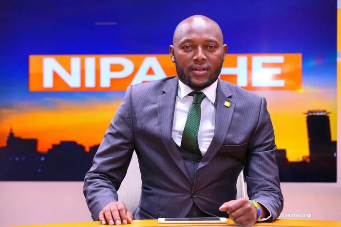 File image of Citizen TV journalist Stephen Letoo