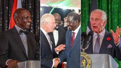 Highlights from the State Banquet that President Ruto hosted in honour of King Charles III & Queen Camilla at State House, Nairobi