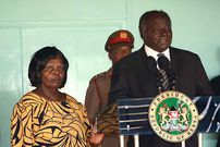 the late Lucy Kibaki