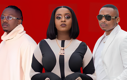 Rayvanny, Otile Brown and Nadia Mukami