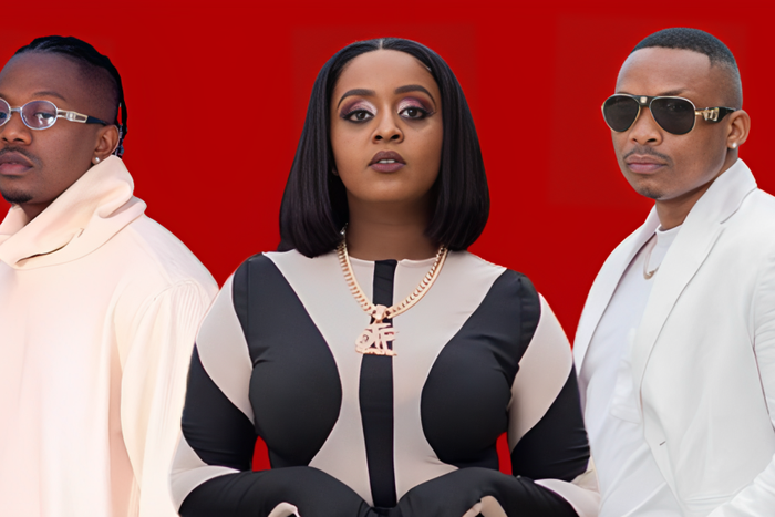 Rayvanny, Otile Brown and Nadia Mukami