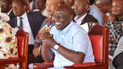President William Ruto in Homa Bay County