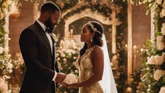 Celebrity white weddings