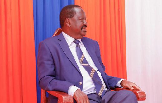 ODM party leader Raila Odinga