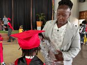 Comedian Jackie Vike 'Awinja' & her son Mosi