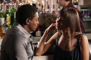 Couple talking