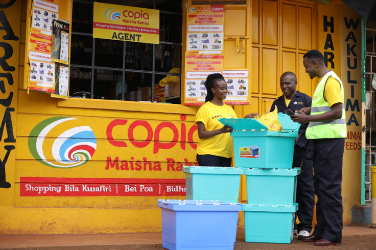 A Copia outlet in Kenya