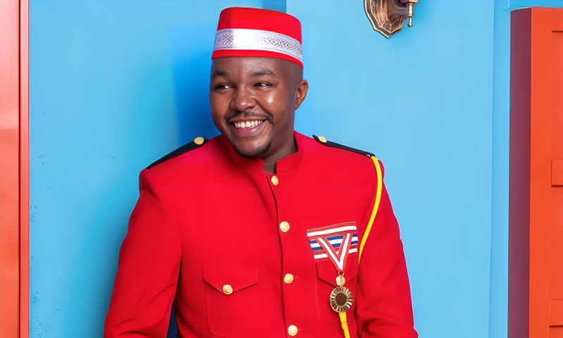 Comedian and content creator Alex Mathenge