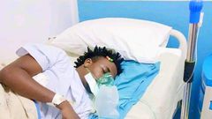 Miracle Baby in hospital