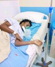 Miracle Baby in hospital