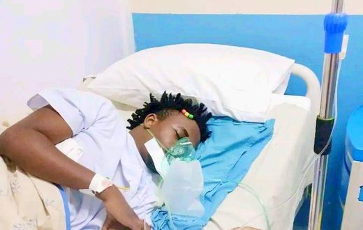 Miracle Baby in hospital