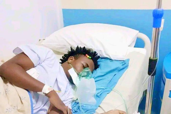 Miracle Baby in hospital