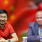 A collage of China Square investor Cheng Lee and Trade CS Moses Kuria