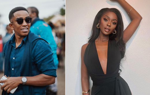 Eli Mwenda and girlfriend Trina Njoroge
