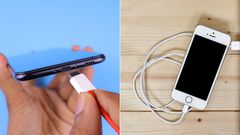 Phone and charger
