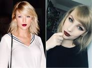 Taylor Swift and Laura Cadman