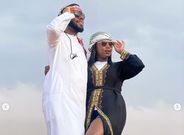 Kate Actress with Michael Mwangi in Dubai