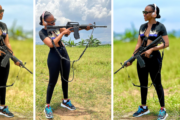 Vinka goes shooting: 5 benefits of shooting at a gun range/Instagram