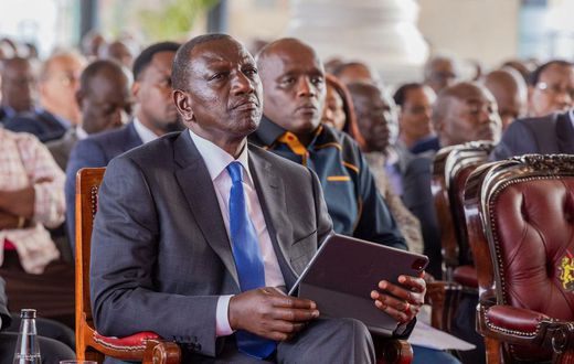 President William Ruto meets chairs and CEOs of state corporations at State House, Nairobi on March 26, 2024