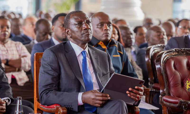President William Ruto meets chairs and CEOs of state corporations at State House, Nairobi on March 26, 2024