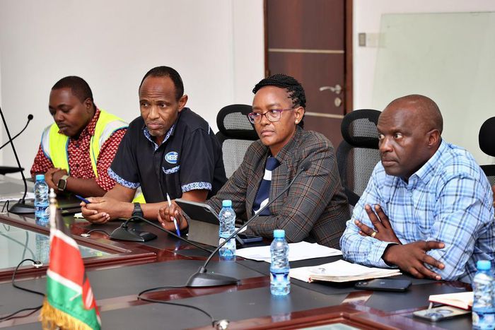 Board of Directors of KEBS, which is headed by Chairman Peter Munyiri and Acting Managing Director Mrs Esther Ngari, among others