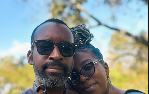 Ciru Muriuki and her late fiancé Charles Ouda