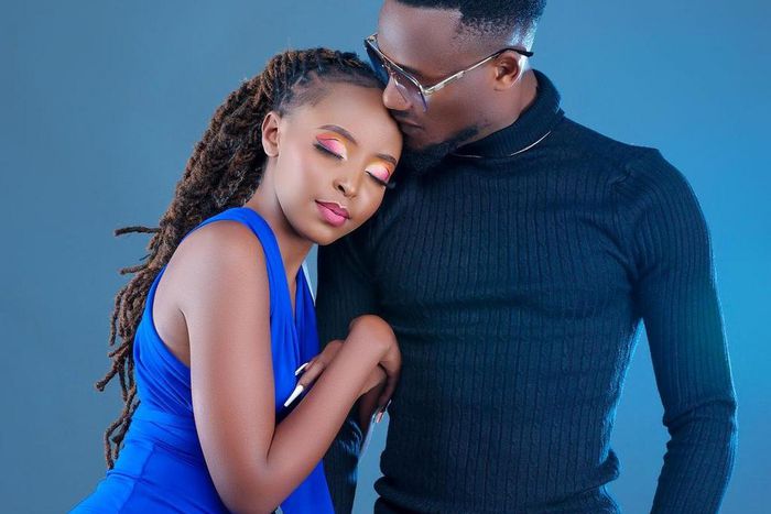 Eve Mungai and boyfriend Director Trevor