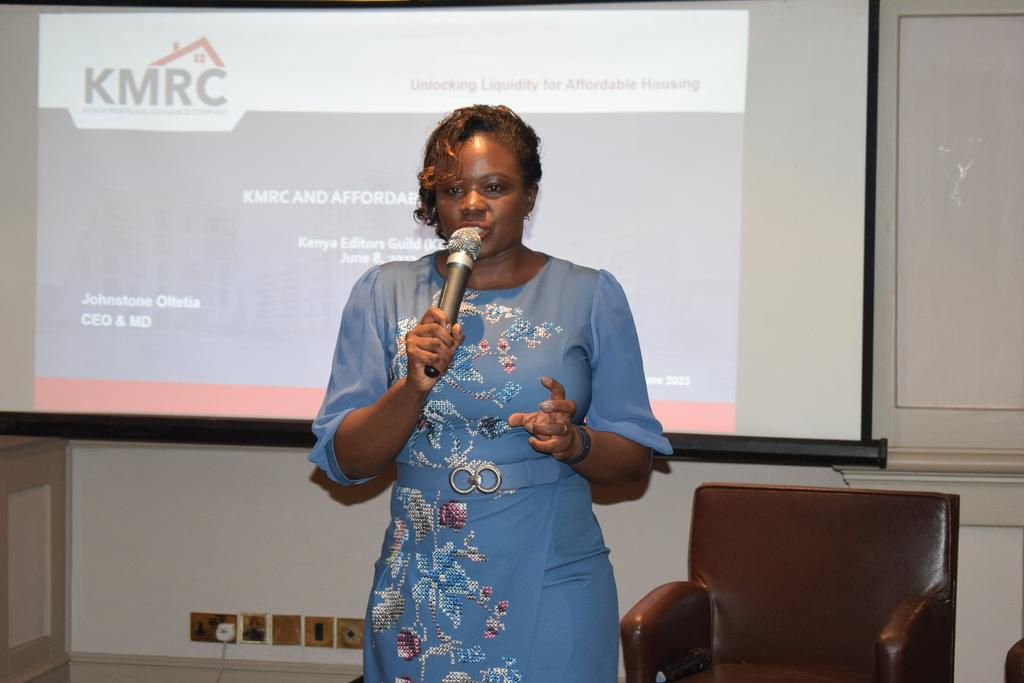 Kenya Editors Guild CEO Rosalia Omungo