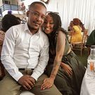 Classic 105 presenter Mike Mondo with Shiko Nguru