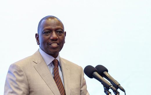 President William Ruto during the official opening of the 2024 Kenya Innovation week Commonwealth Edition, Nairobi