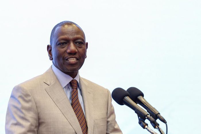 President William Ruto during the official opening of the 2024 Kenya Innovation week Commonwealth Edition, Nairobi